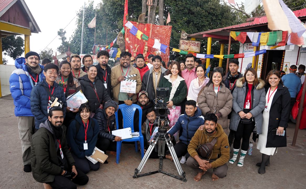 शुभ मुहूर्त गर्दै छायाङ्कनमा निस्कियो 'सोल्टिनी'